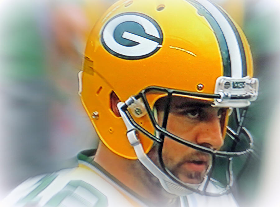 Aaron Rodgers Photograph by Kay Novy