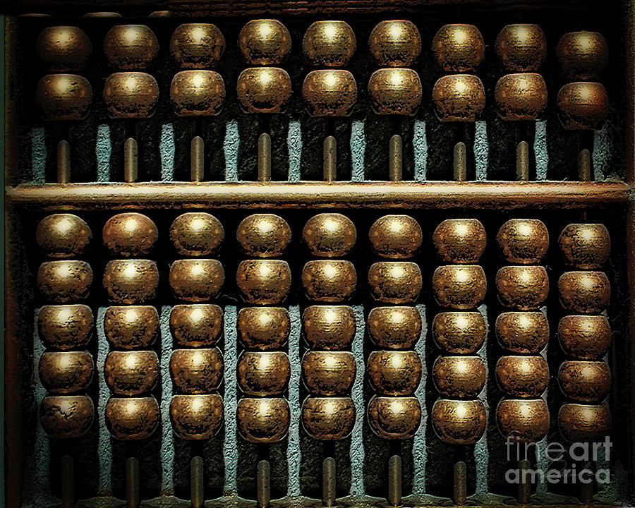 Abacus Photograph by Danuta Bennett