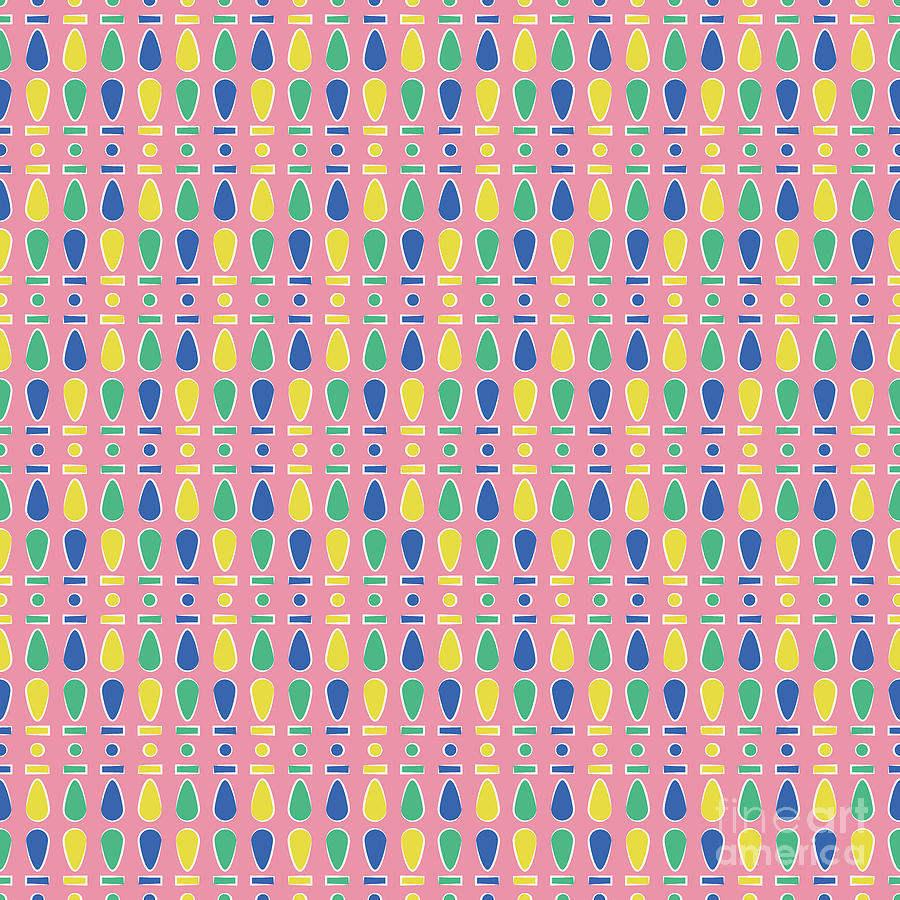 Pattern Digital Art - Abacus Pattern by Elizabeth Tuck