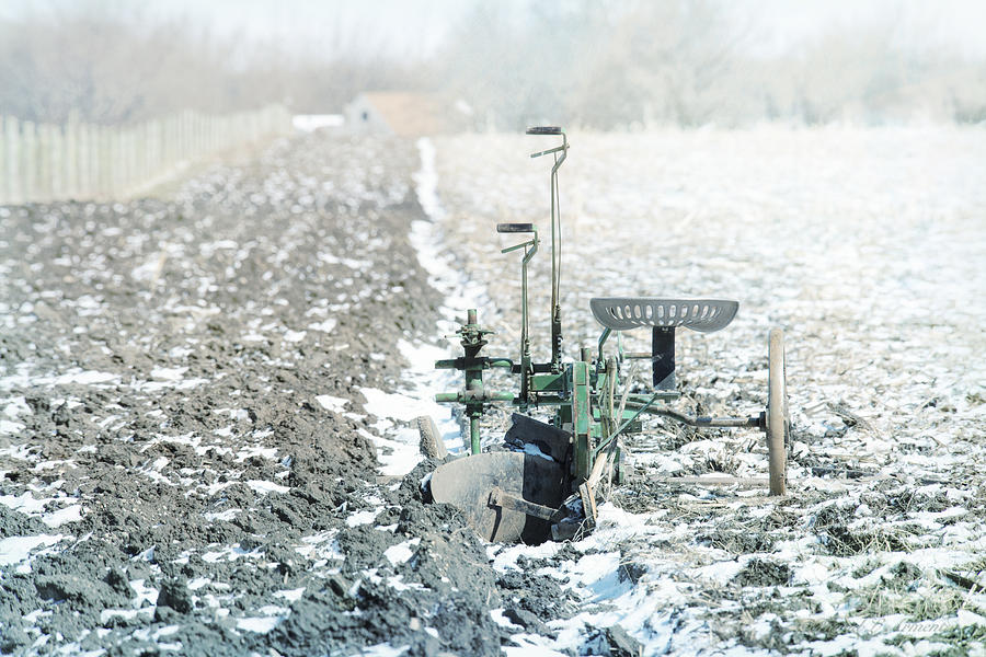 Abandon Plow Photograph by David Arment