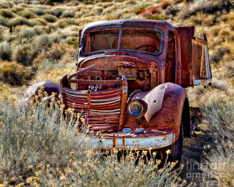 Abandon Truck Photograph by Jerry Fornarotto