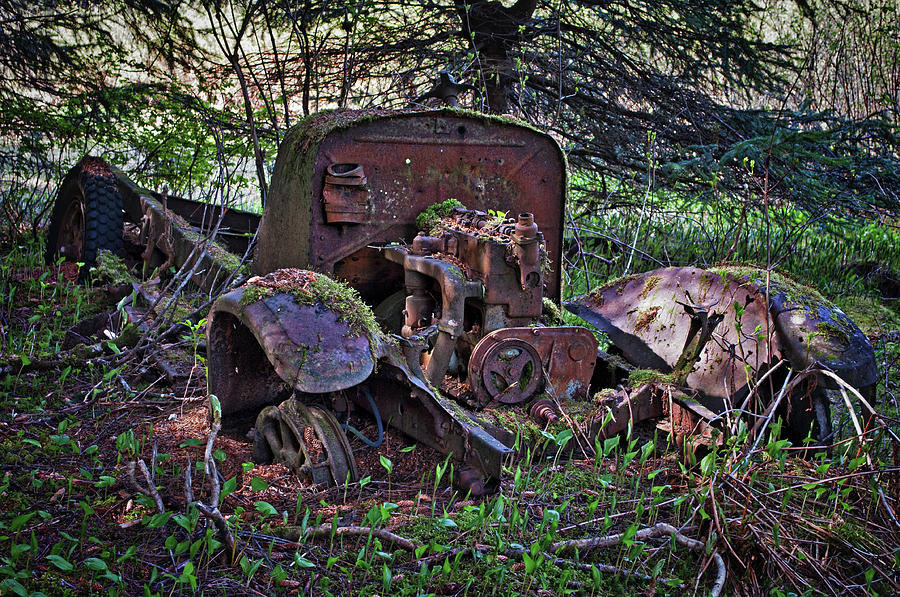 Abandoned at Amalga 2 Photograph by Cathy Mahnke