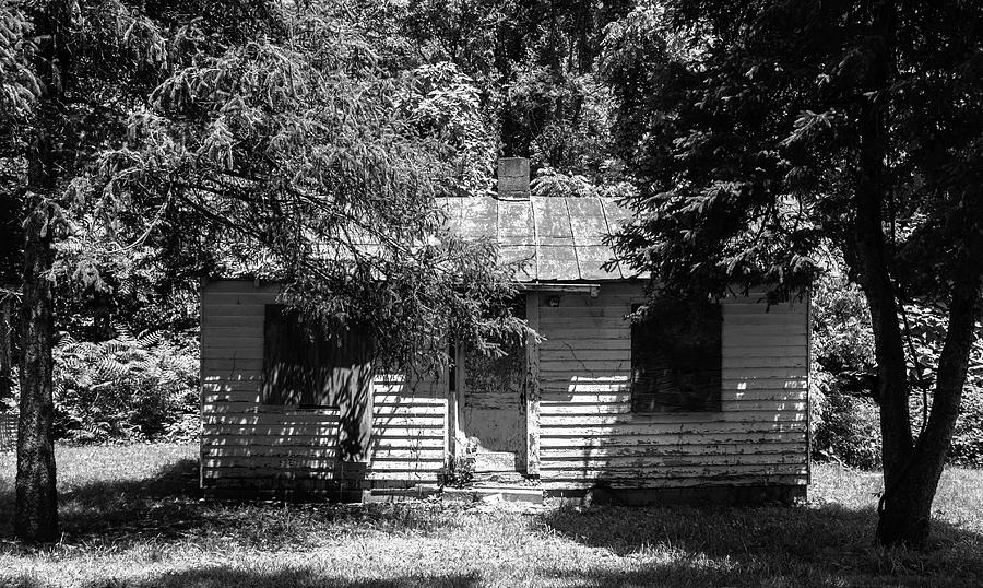 Abandoned B W Photograph by Teresa Mucha