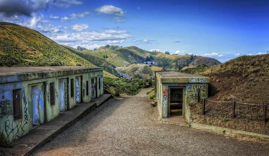 Abandoned Battery Spencer at Fort Baker - Marin Headlands California Photograph by Jennifer Rondinelli Reilly - Fine Art Photography