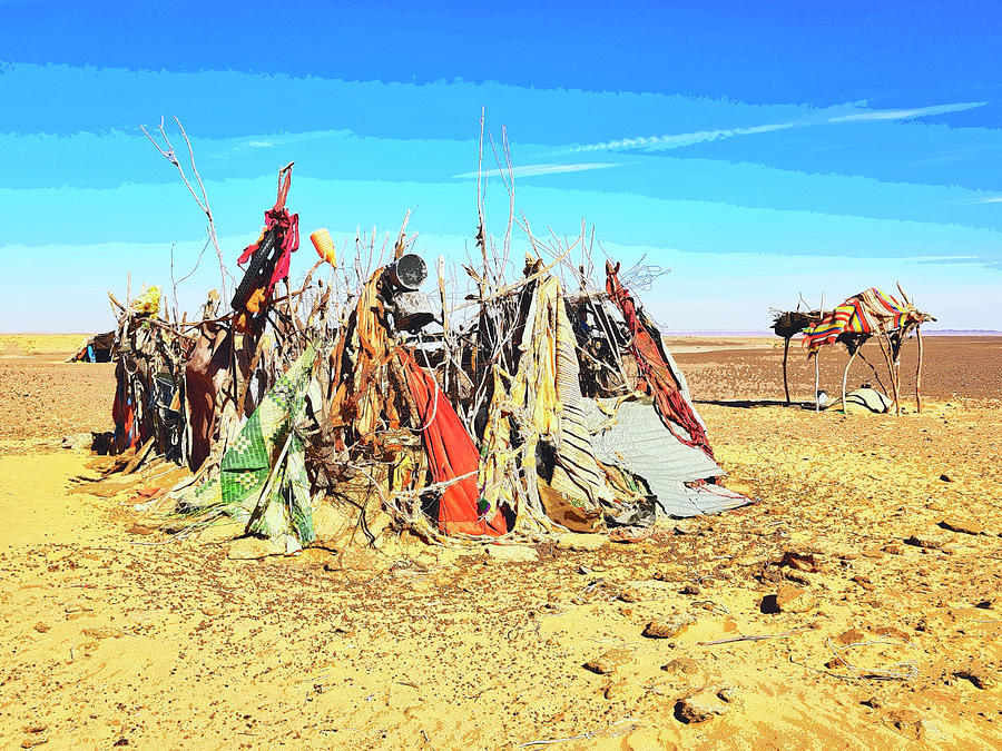 Abandoned Berber Camp Photograph by Dominic Piperata