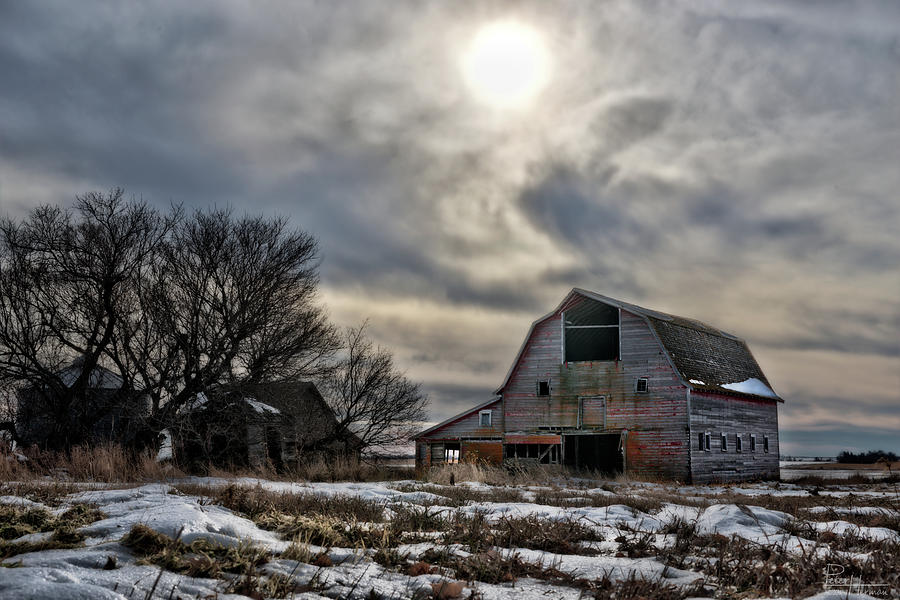 Abandoned Blackmore Barn #2 Photograph by Peter Herman