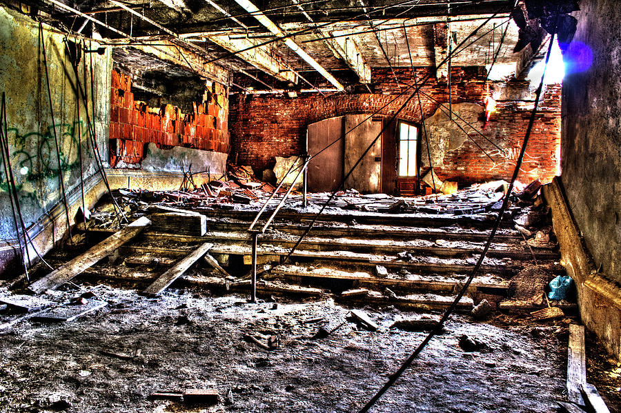 Abandoned Building Interior 2 Photograph by Joseph Skalny Abandoned Building Interior 2 Photograph by Joseph Skalny