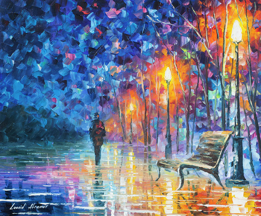 Humanities Humberto   Abandoned By Winter Leonid Afremov 