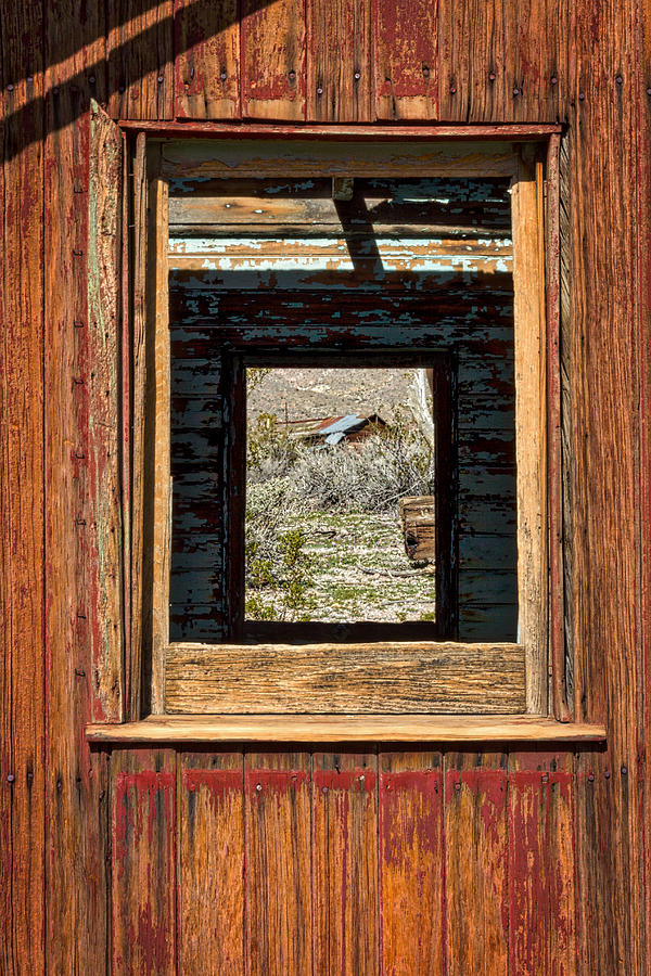 Abandoned Caboose Windows Photograph by Stuart Litoff