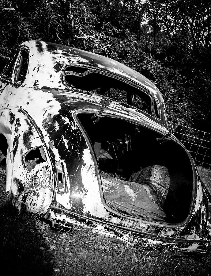 Abandoned Car Photograph by Dr Janine Williams