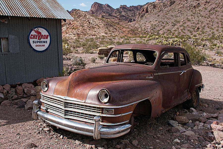 Abandoned Chrysler Photograph by Kristia Adams