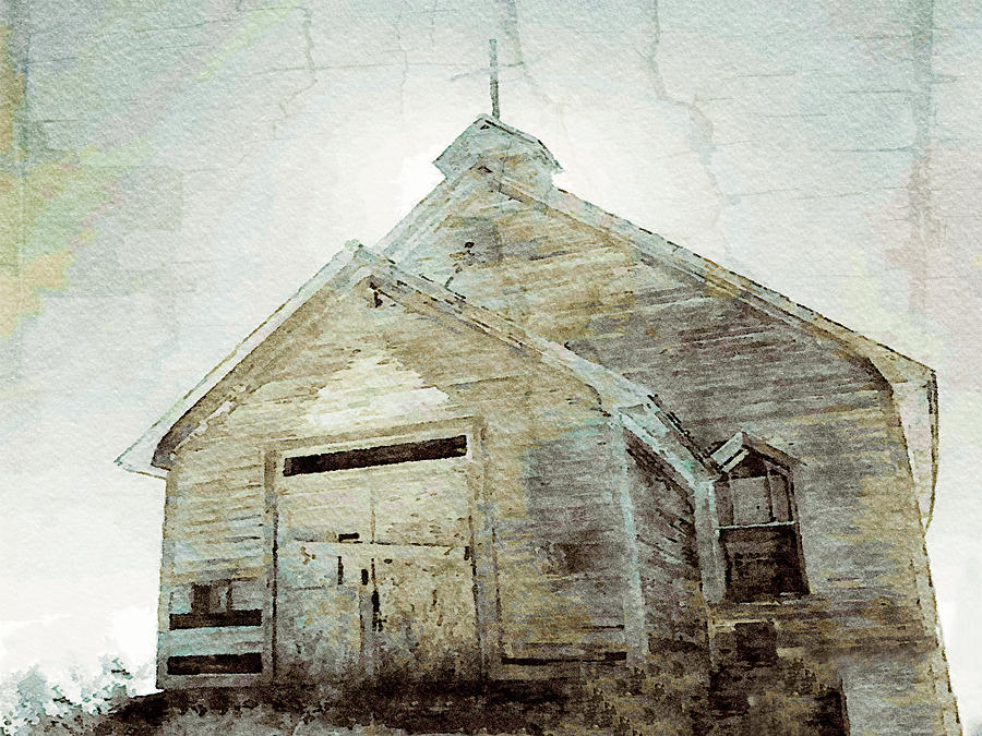 Abandoned Church 1 by Dennis Buckman Abandoned Church 1 by Dennis Buckman