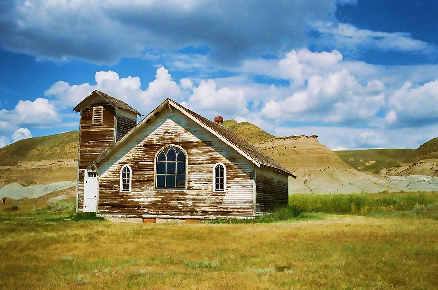 Abandoned Church Dorothy Alberta Photograph by Lawrence Christopher