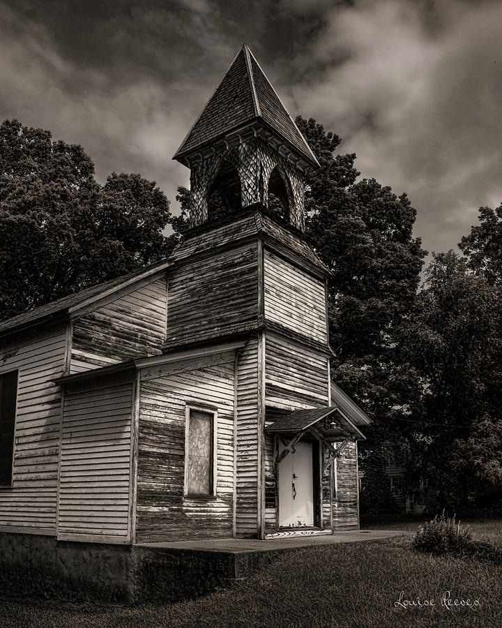 Abandoned Church Photograph by Louise Reeves