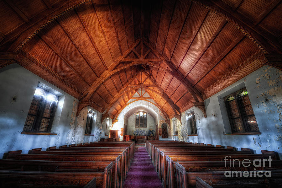 Abandoned Church Photograph by Michael Ver Sprill