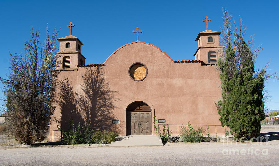 Abandoned Church - San Antonio, NM Photograph by John Greco