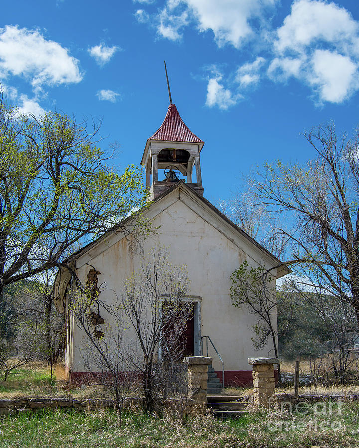 Abandoned Church Photograph by Stephen Whalen