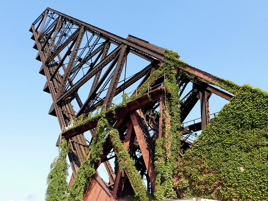 Abandoned Cleveland Bridge Photograph