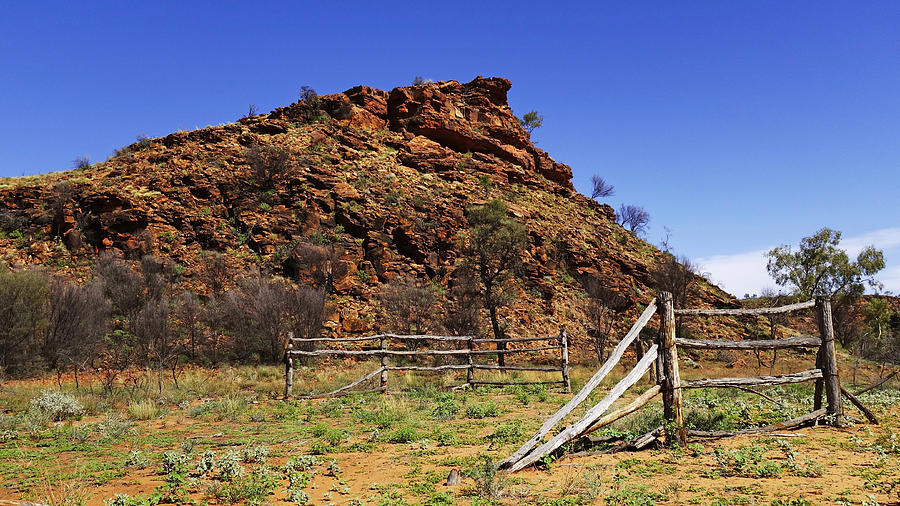 Abandoned Corral Australian Outback Photograph by Lawrence S Richardson Jr