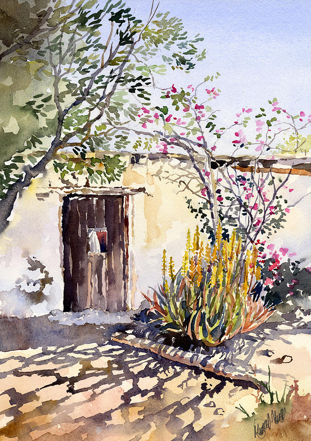 Abandoned Cottage Painting by Margaret Merry