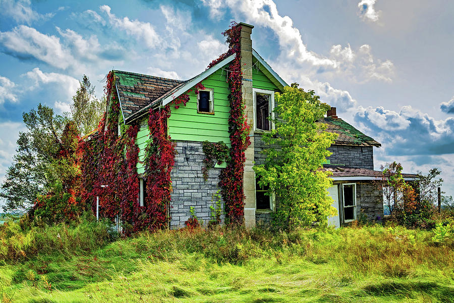 Abandoned Dreams - Autumn 3 Photograph by Steve Harrington