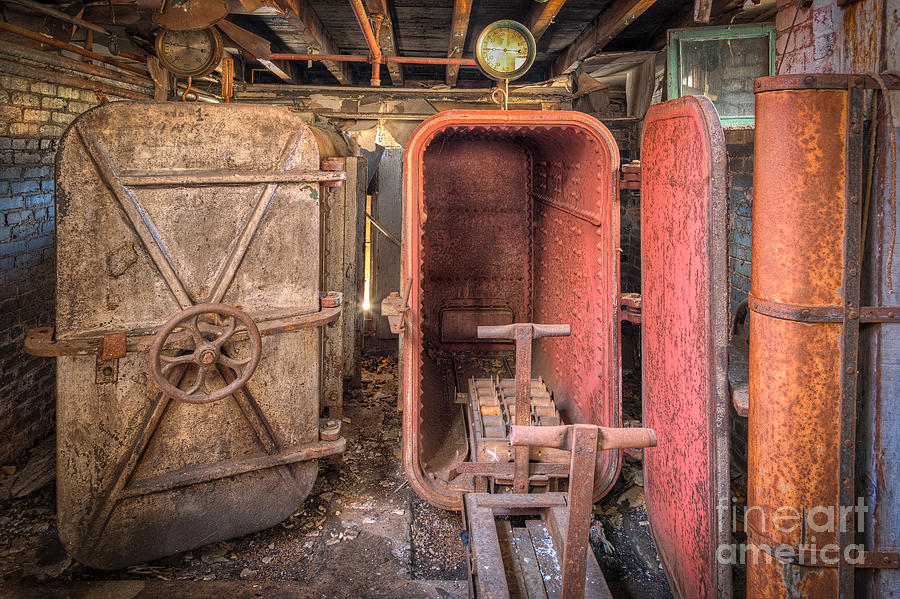 Abandoned factory Photograph by Izet Kapetanovic