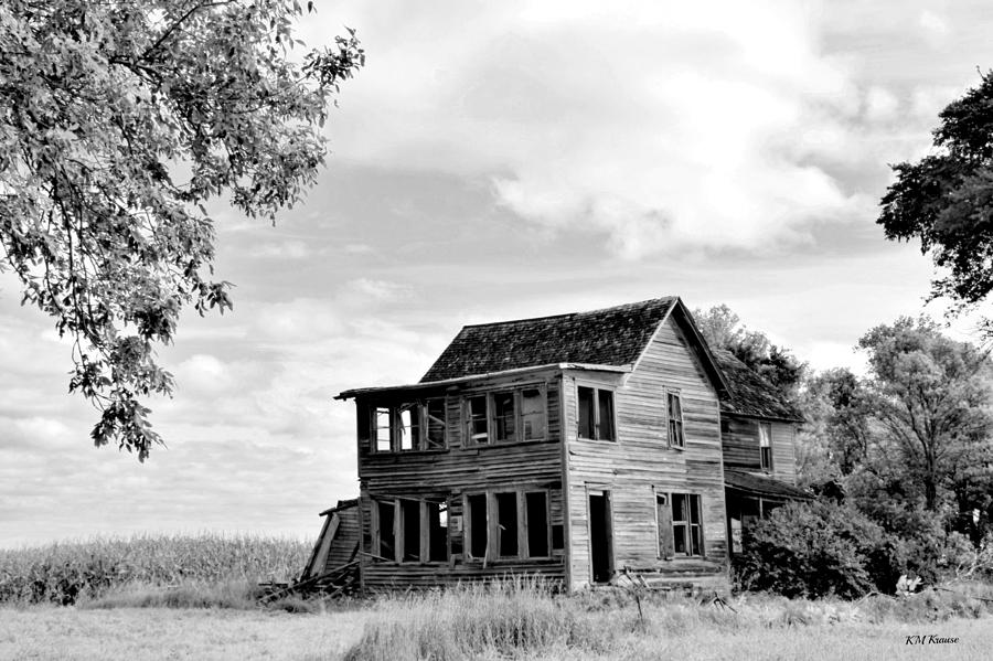 Abandoned Farm House Photograph by Kathy M Krause
