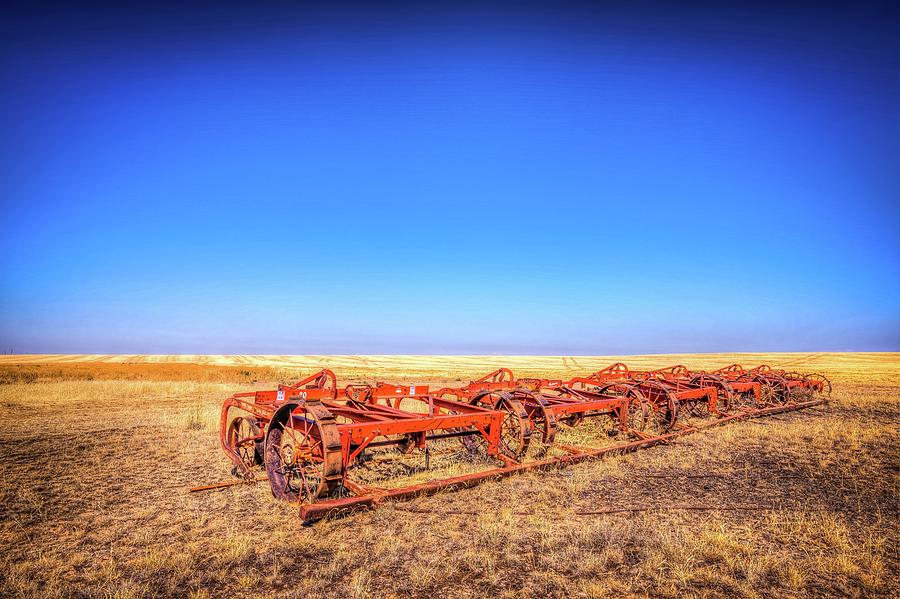 Abandoned Farm Equipment Photograph by Spencer McDonald
