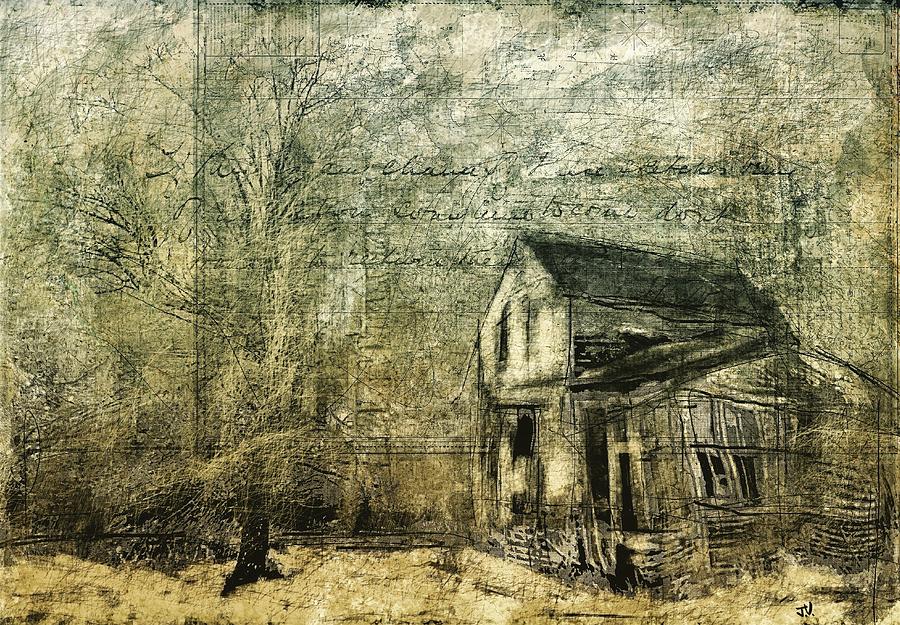 Abandoned Farmhouse Photograph by Jim Vance