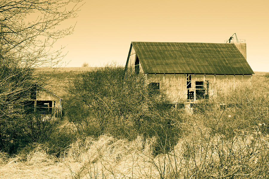 Abandoned Farmhouse Photograph by Nick Mares