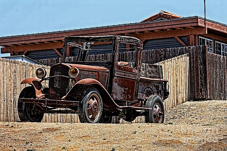 Abandoned Ford Model T Photograph by Tommy Anderson
