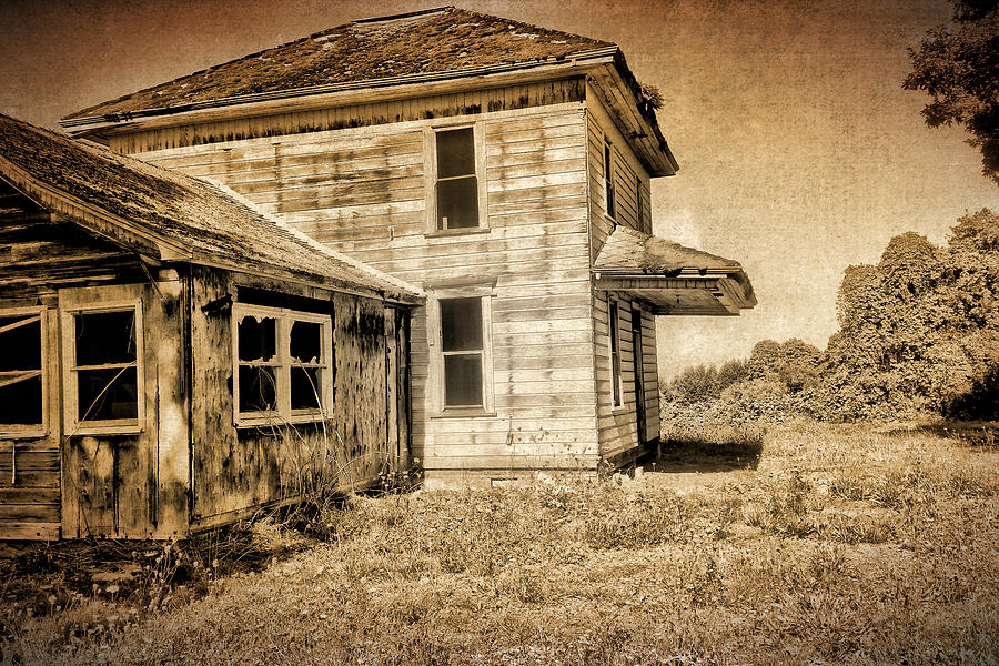 Abandoned House Photograph by Bonnie Bruno