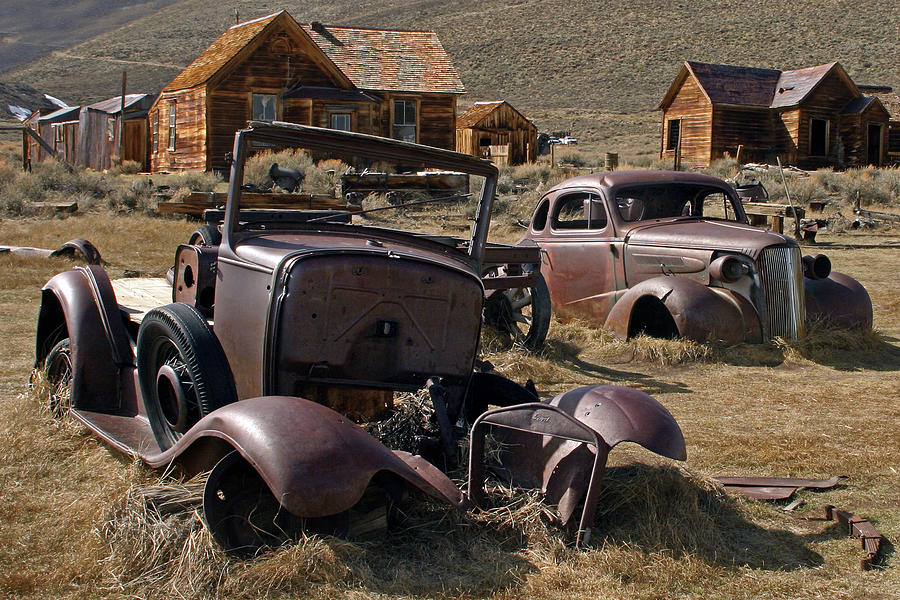 Abandoned in Bodie Photograph by Inge Riis McDonald