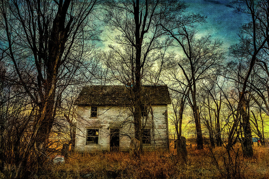 Fall Digital Art - Abandoned in Clearfield by Kendra Perry-Koski