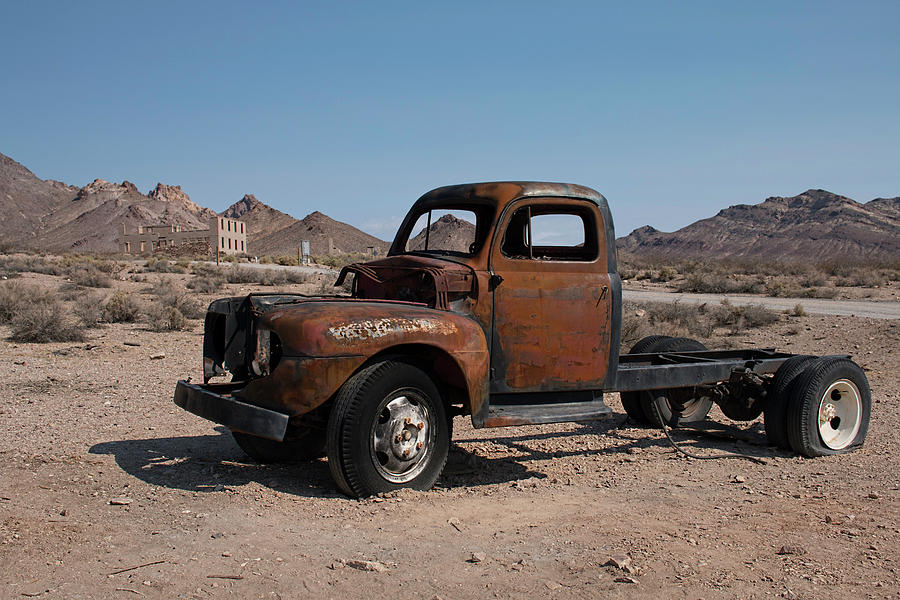 Abandoned in Rhyolite Photograph by Kristia Adams