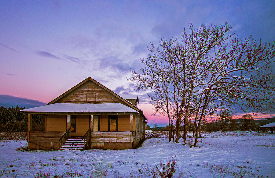Abandoned In Winter Photograph by Kami McKeon