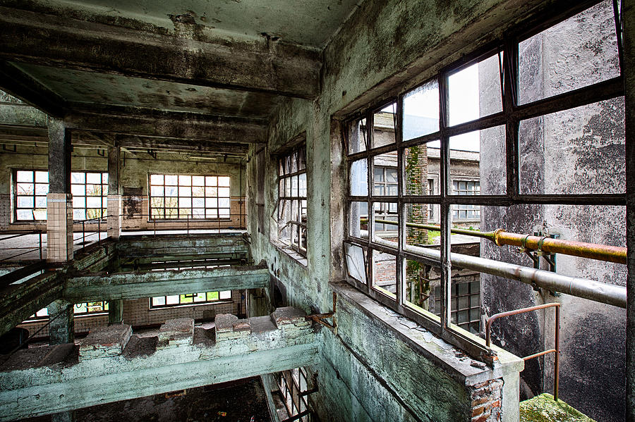 Abandoned industrial distillery  Photograph by Dirk Ercken