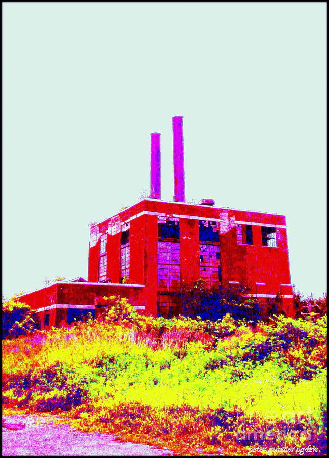 Abandoned Industrial Power Plant No 2 Photograph by Peter Ogden