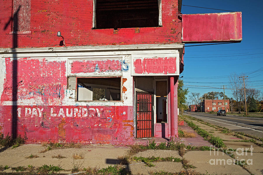 Abandoned Laundry Photograph by Jim West
