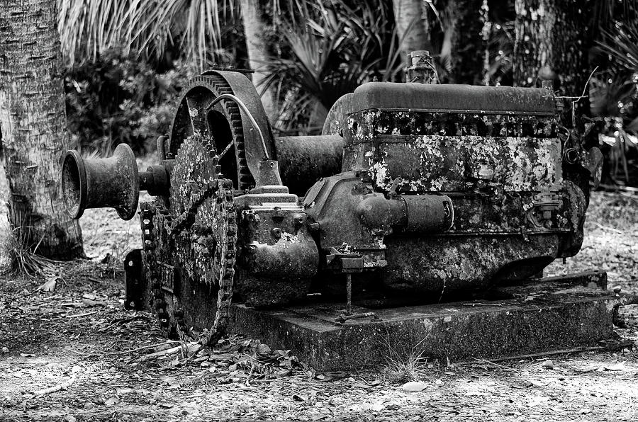 Abandoned Logging Machinery Photograph by Artful Imagery