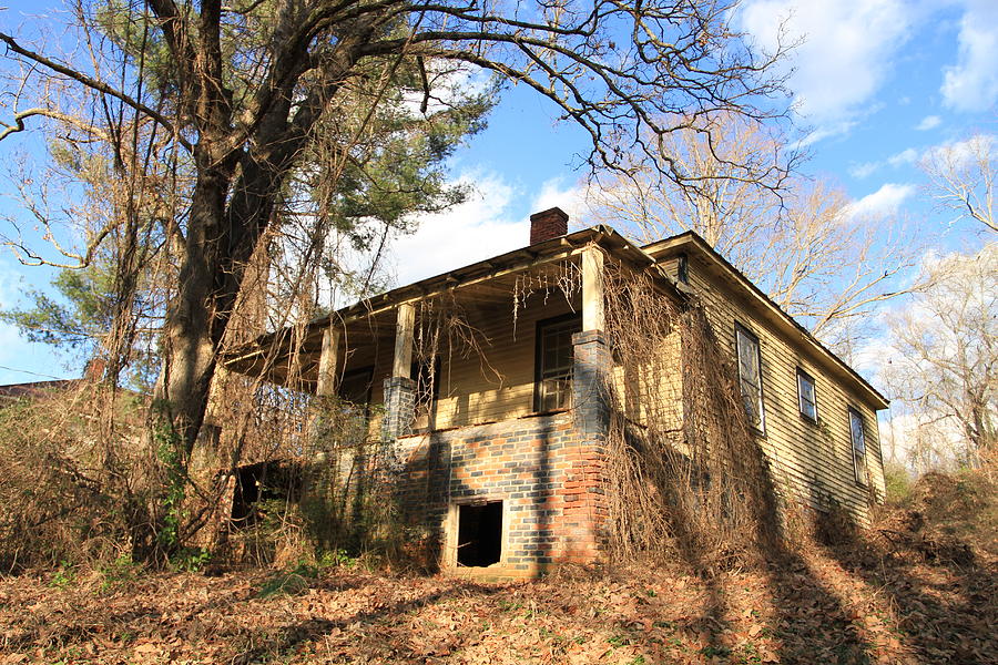 Abandoned Mill House Photograph by Karen Ruhl