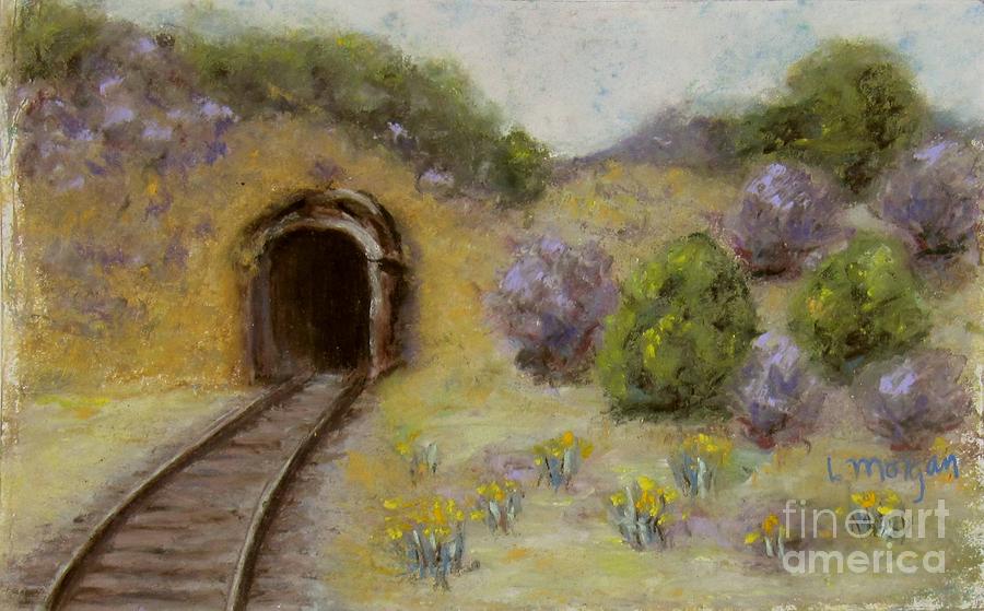 Abandoned Mine Pastel by Laurie Morgan
