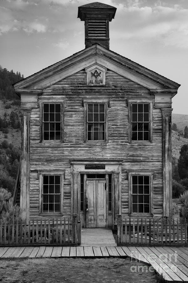 Abandoned Montana Schol Photograph by Adam Jewell
