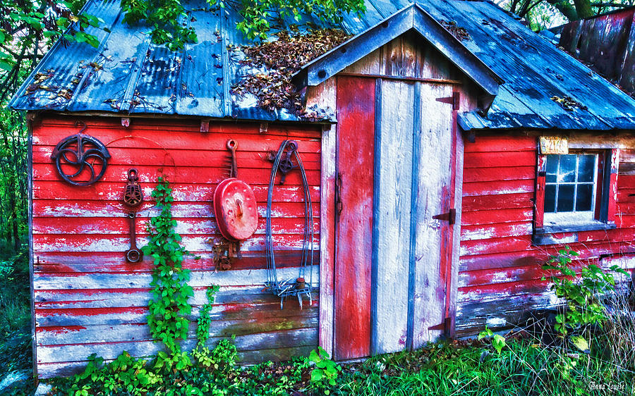 Abandoned Old Tool Shed Photograph by Anna Louise
