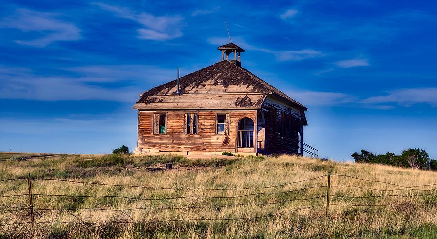 Abandoned One Room Schoolhouse Photograph by Mountain Dreams