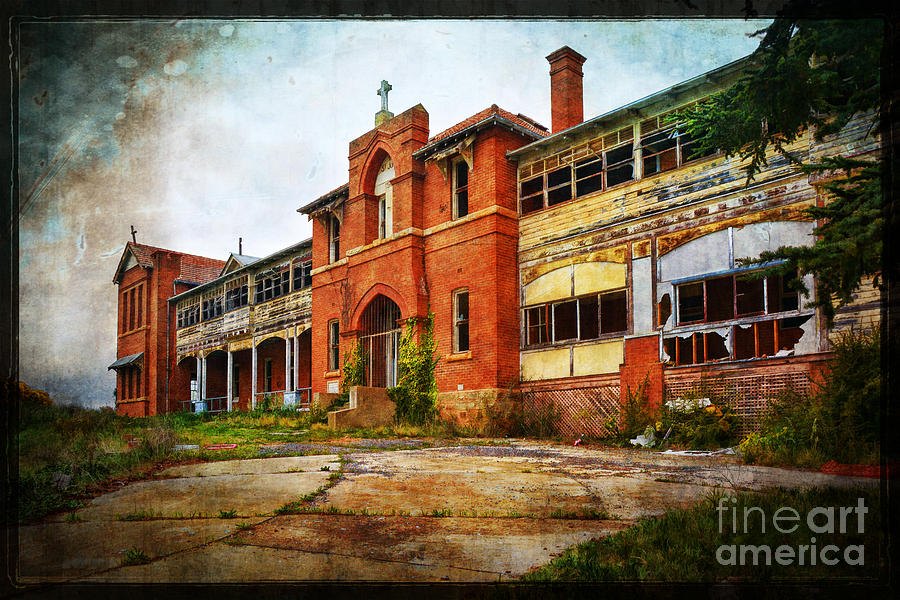 Architecture Photograph - Abandoned Orphanage by Stuart Row