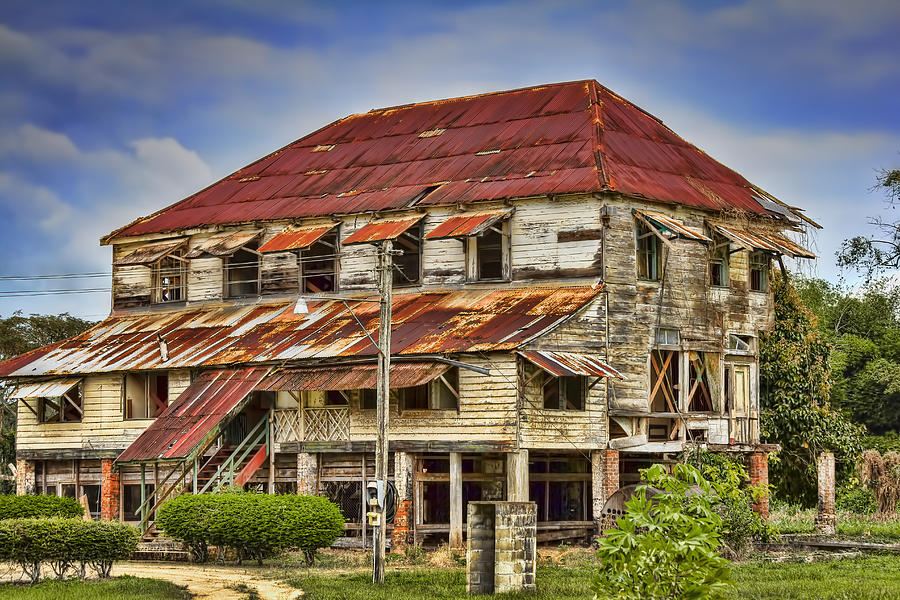 Abandoned Plantation Building Photograph by Nadia Sanowar