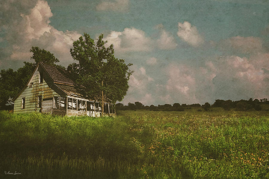 Abandoned Prairie Farm House Photograph by Anna Louise