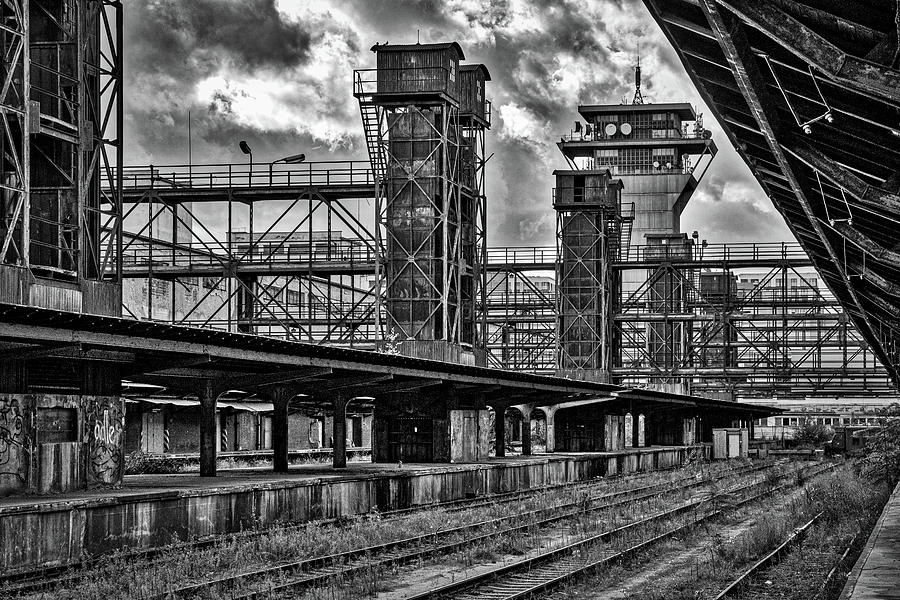 Abandoned Railroad Station - Prague Photograph by Stuart Litoff