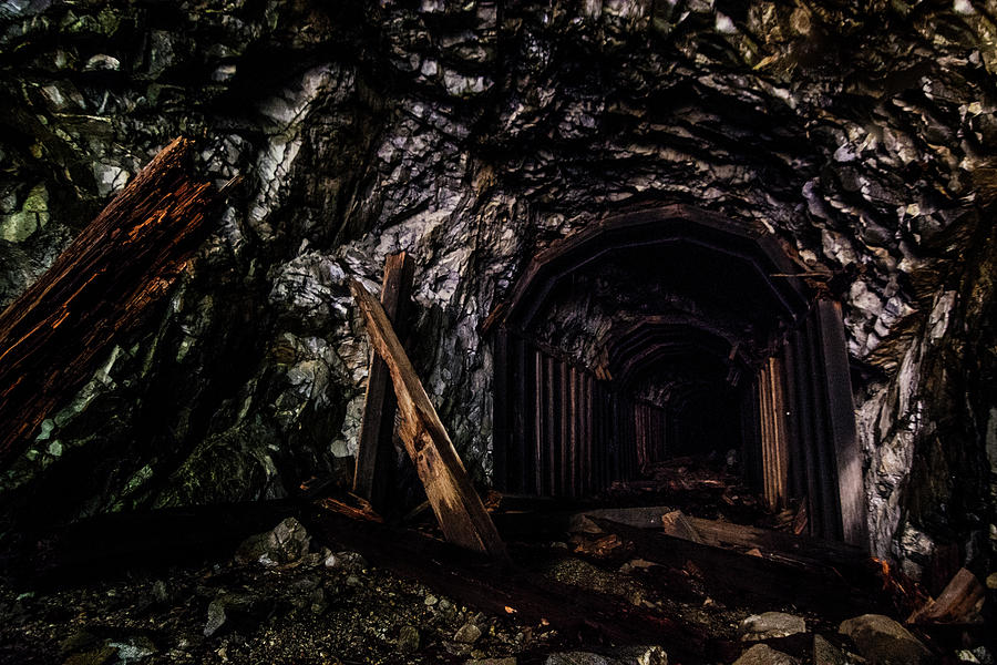 Abandoned Railroad Tunnel Photograph by Pelo Blanco Photo